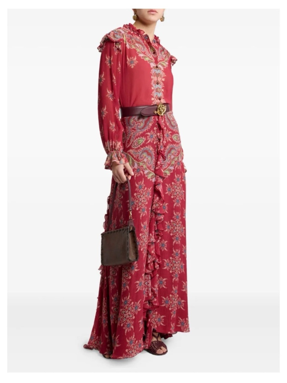ETRO
paisley-print high-rise